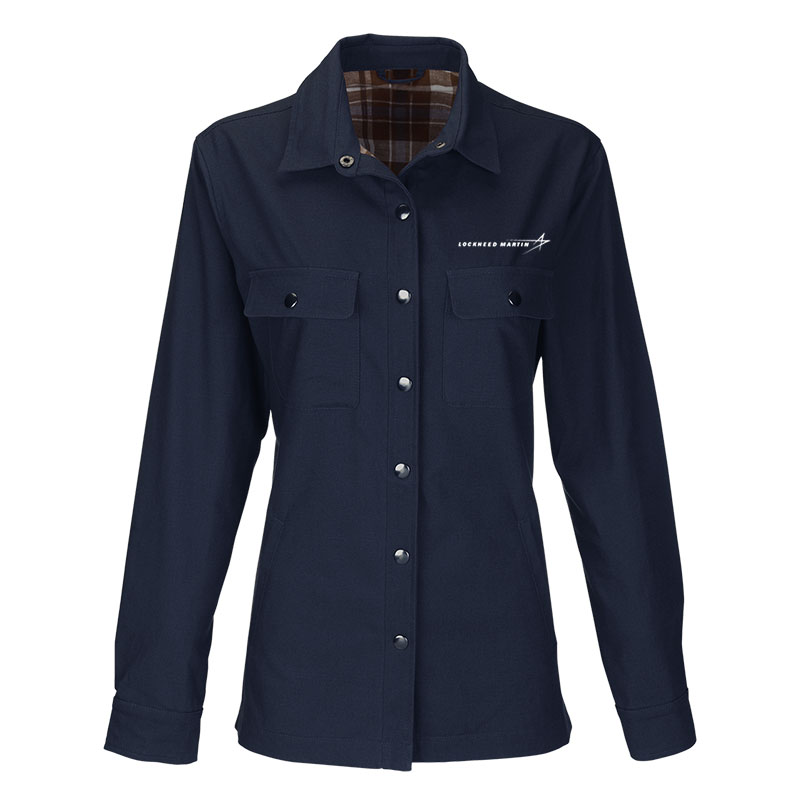 Ladies' Boulder Shirt Jacket - Navy 2