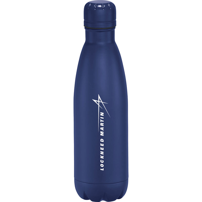 Copper Vacuum Insulated Bottle, 17 oz - Navy