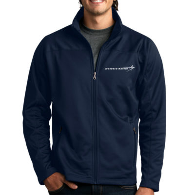 Men's Softshell Fleece Jacket - Navy
