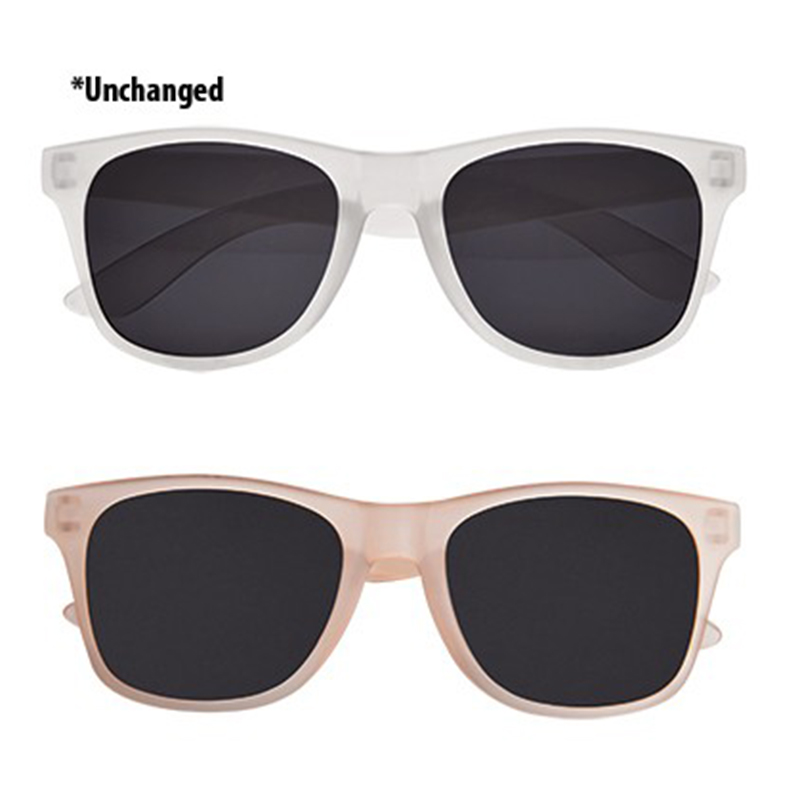 Heat Reactive Sunglasses - Orange / Clear