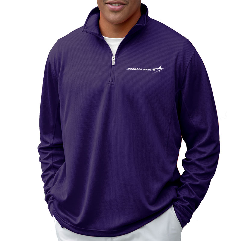 Men's Dry Mesh Pullover - Purple