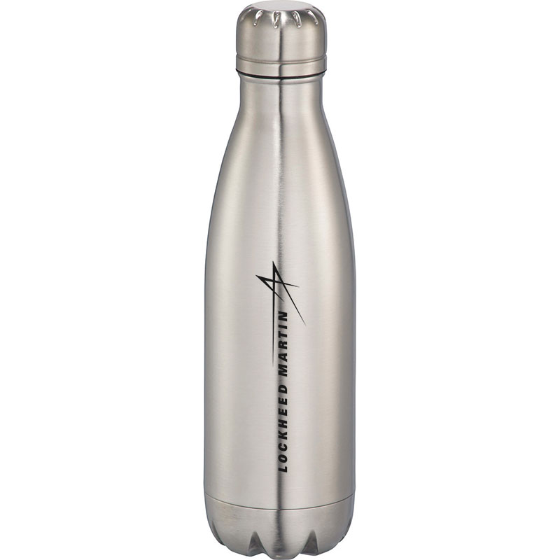 Copper Vacuum Insulated Bottle, 17 oz - Silver