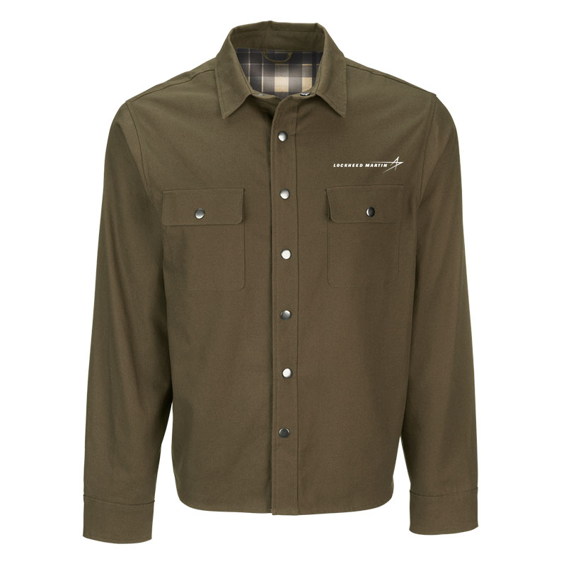 Men's Boulder Shirt Jacket - Taupe Green 2