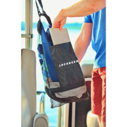Mariner Waterproof + Mesh Gear Bag - Blue Detail
