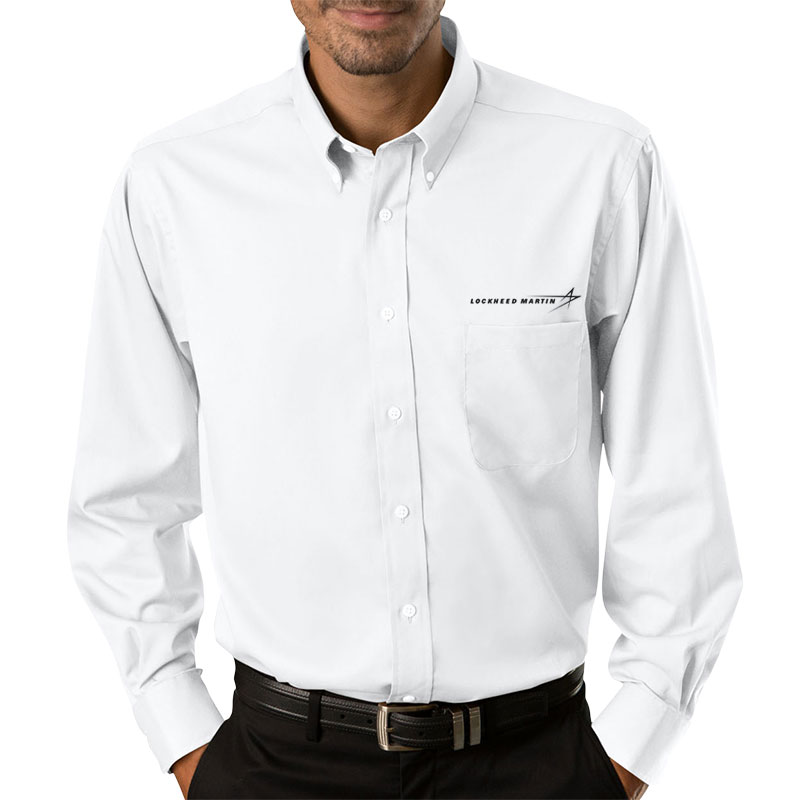 Men's Van Heusen Twill Dress Shirt - White