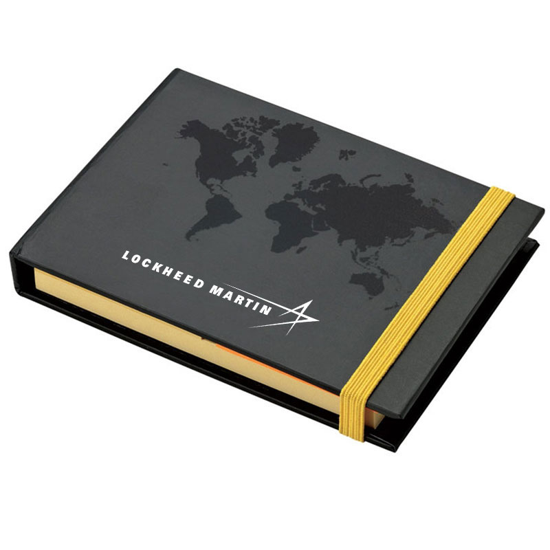 World Sticky Notebook - Yellow