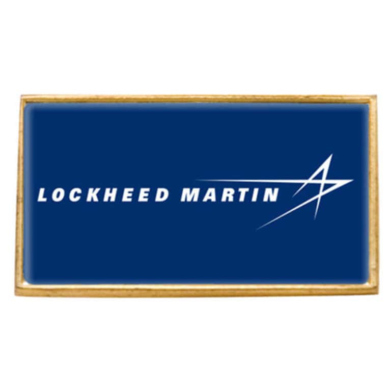 FullColor Lapel Pin Lockheed Martin Company Store