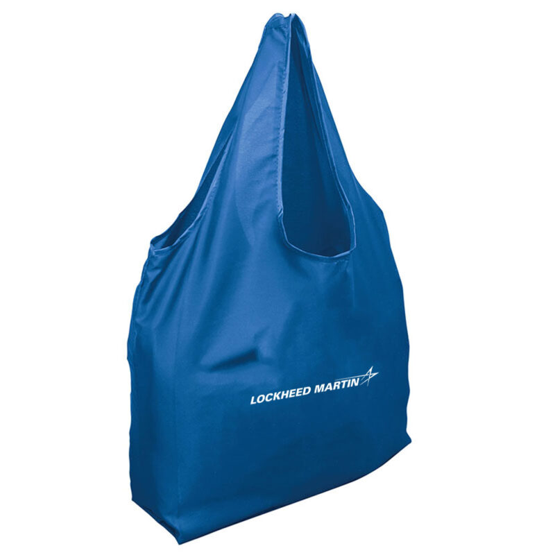 Blue-Lockheed-Martin-Upcycle-Foldable-Tote-Bag