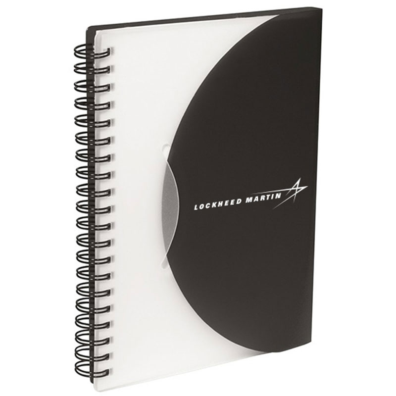 Fold N Close Notebook - Black
