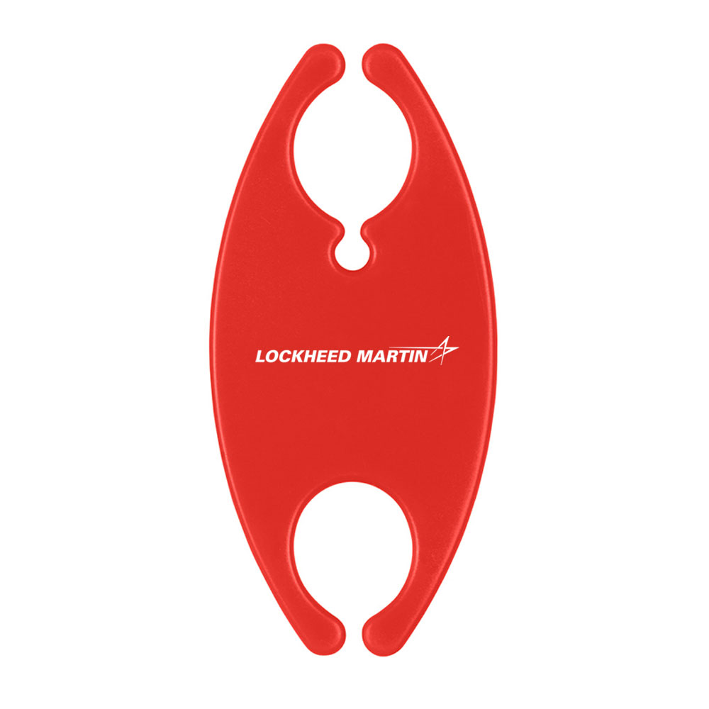 Red-Lockheed-Martin-Cord-Wrap-Earbud-Organizer