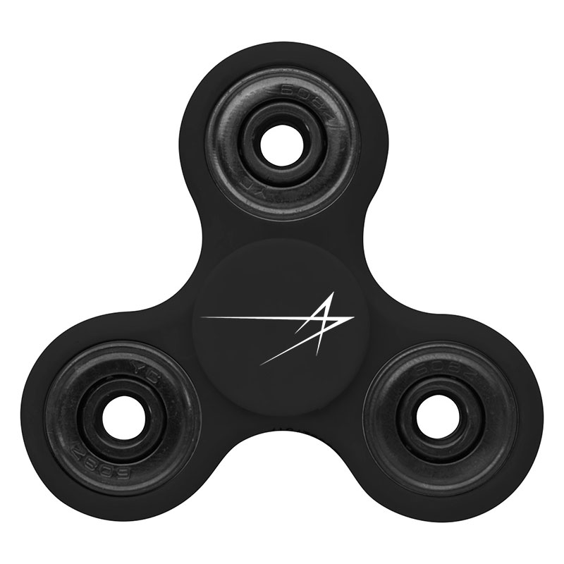 Keep Your Hands Off Your Face Spinner - Black