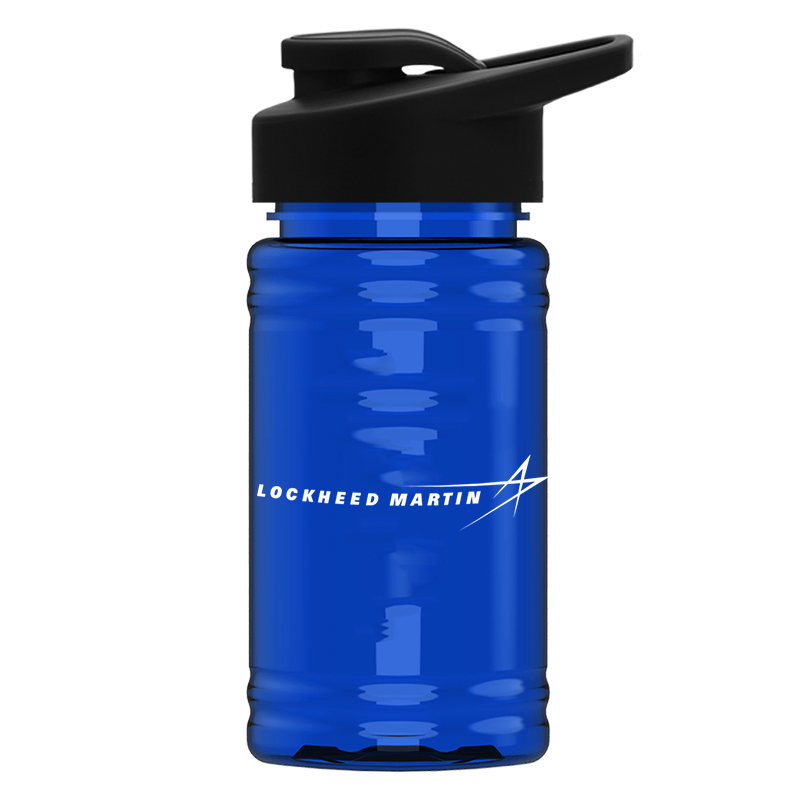 UpCycle Mini Sports Bottle, 16 oz - Blue