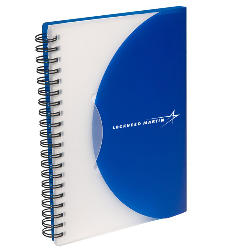 Fold N Close Notebook - Blue