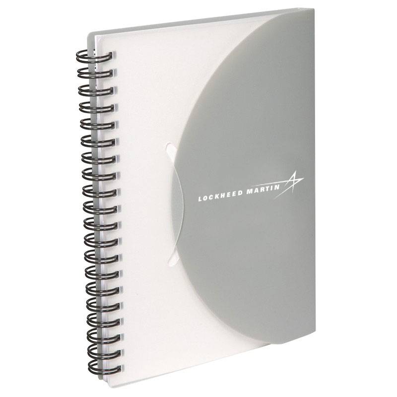 Fold N Close Notebook - Gray