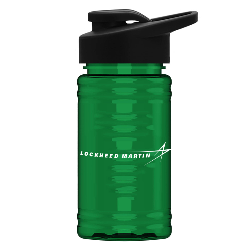 UpCycle Mini Sports Bottle, 16 oz - Green