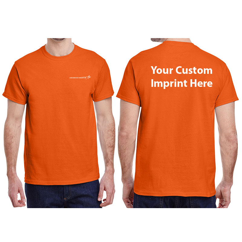 GIldan Cotton T Shirt - Orange
