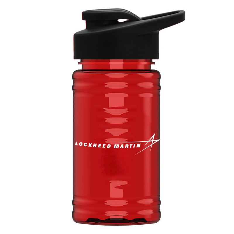 UpCycle Mini Sports Bottle, 16 oz - Red