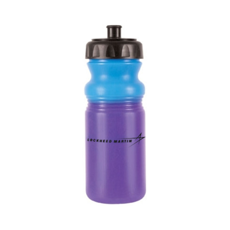 Color Changing Water Bottle, 20 oz - Blue / Purple