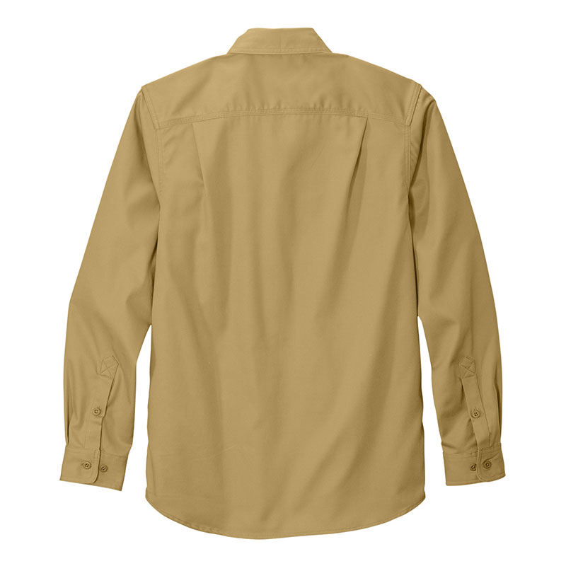 Carhartt Rugged Professional Series Long Sleeve Shirt - Khaki Back