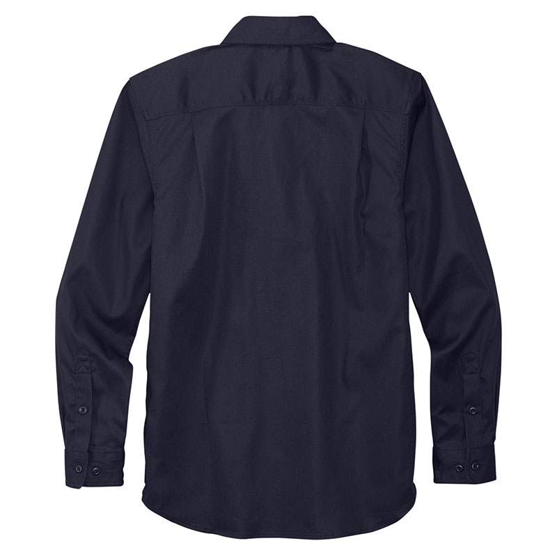 Carhartt Rugged Professional Series Long Sleeve Shirt - Navy Back