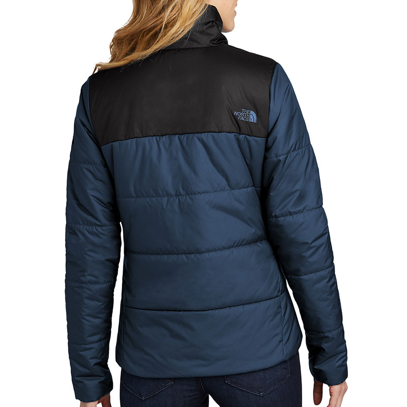 North-Face-Ladies'-Everyday-Insulated-Jacket-Blue-Back-Model