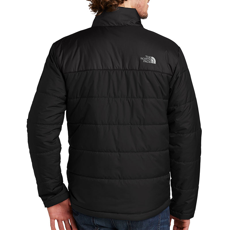 North-Face-Men's-Everyday-Insulated-Jacket-Black-Back-Model