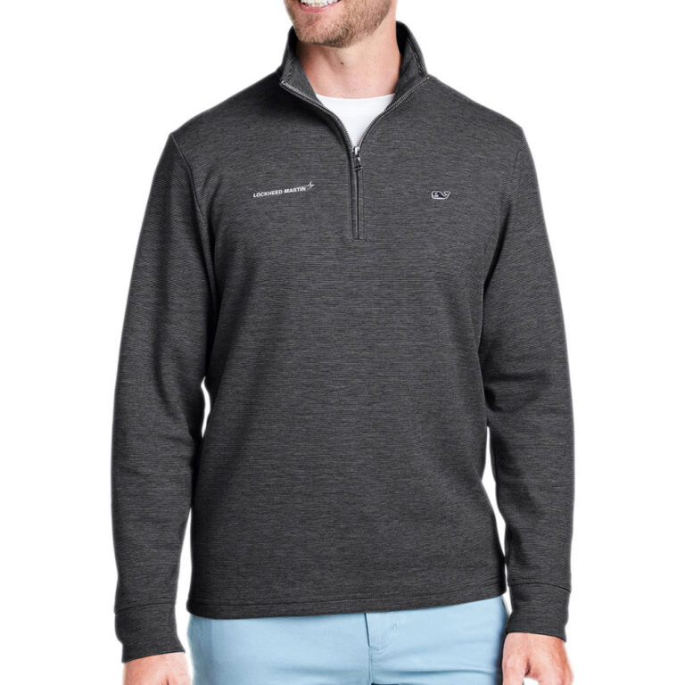 Vineyard Vines Men's Saltwater Quarter-Zip - Lockheed Martin Company Store