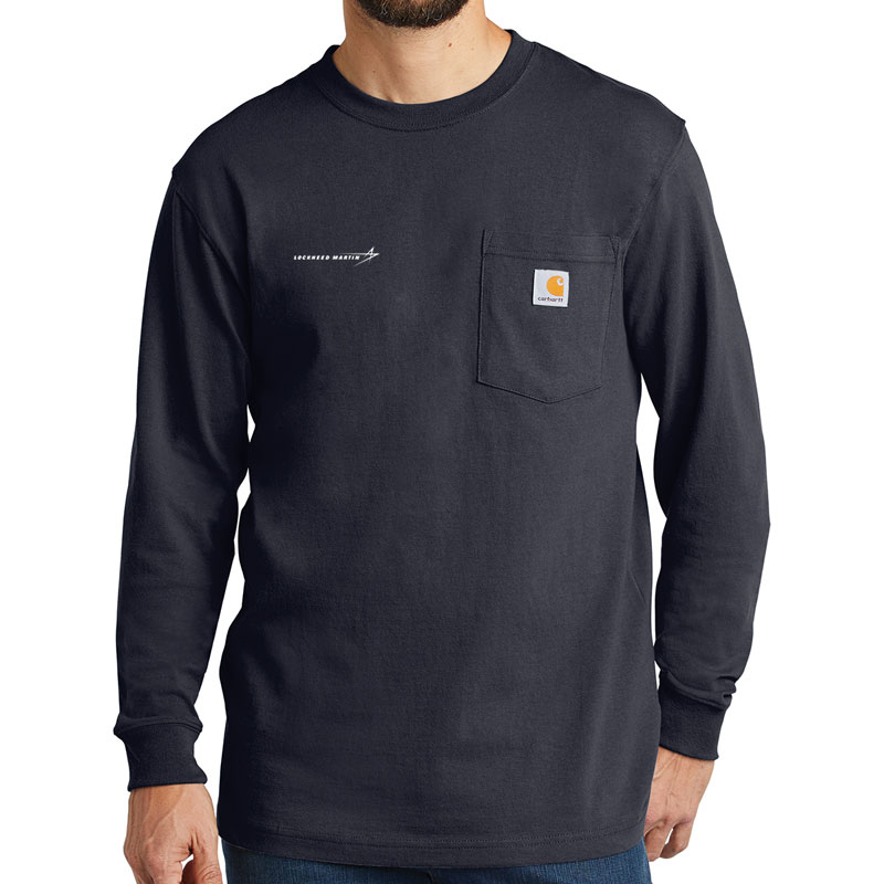 Carhartt-Long-Sleeve-T-Shirt-Navy