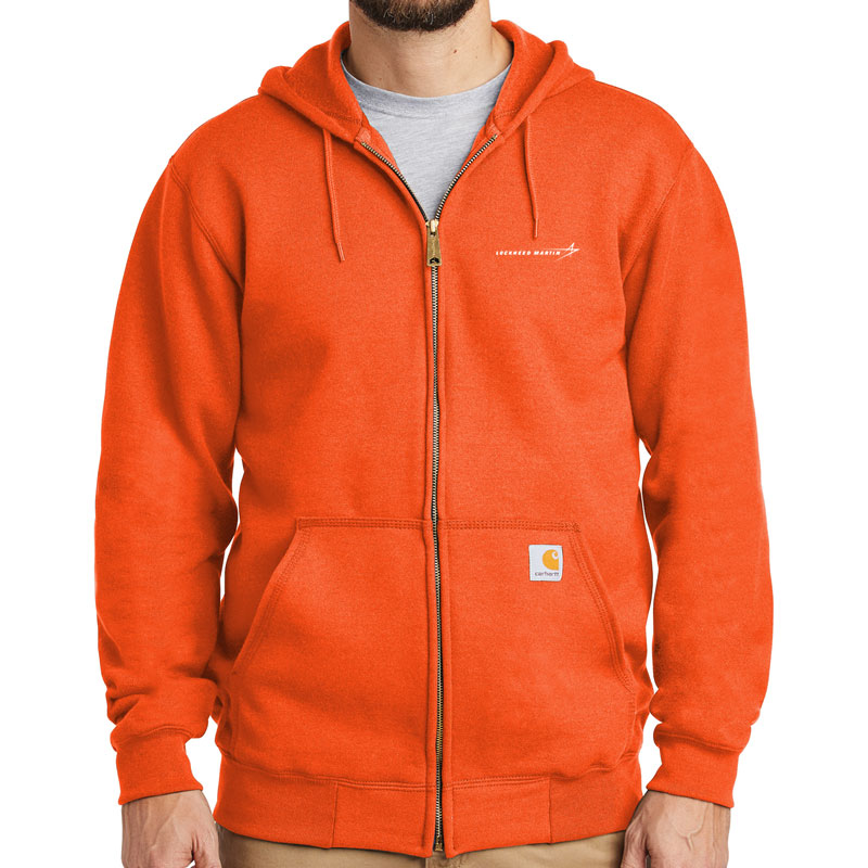 Carhartt-Midweight-Full-Zip-Sweatshirt-Orange