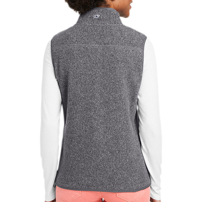 Ladies-Harbor-Fleece-Vest-Charcoal-Back