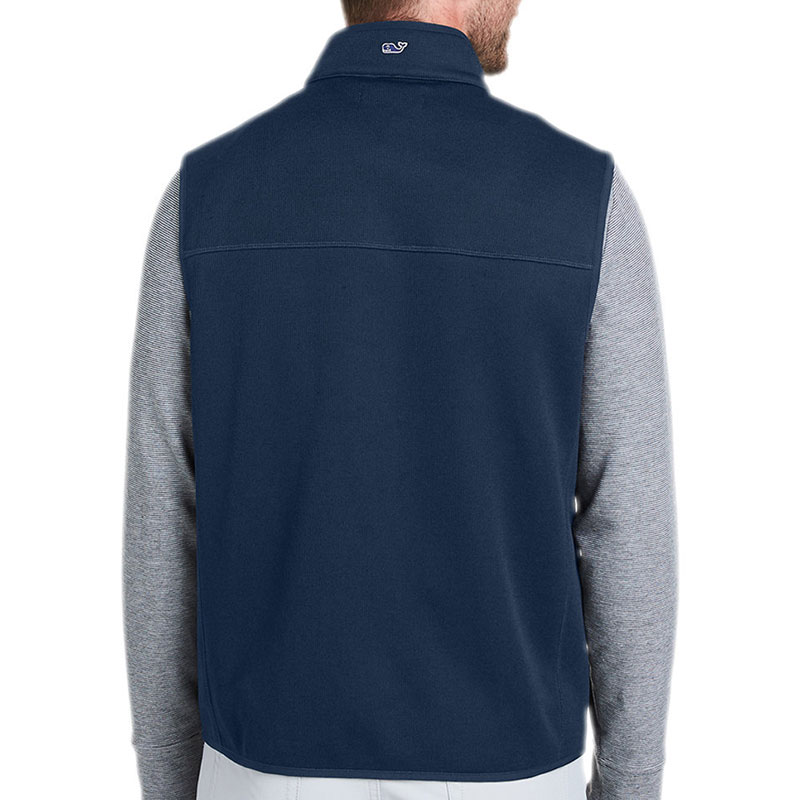 Men-Sweater-Fleece-Vest-Navy-Back