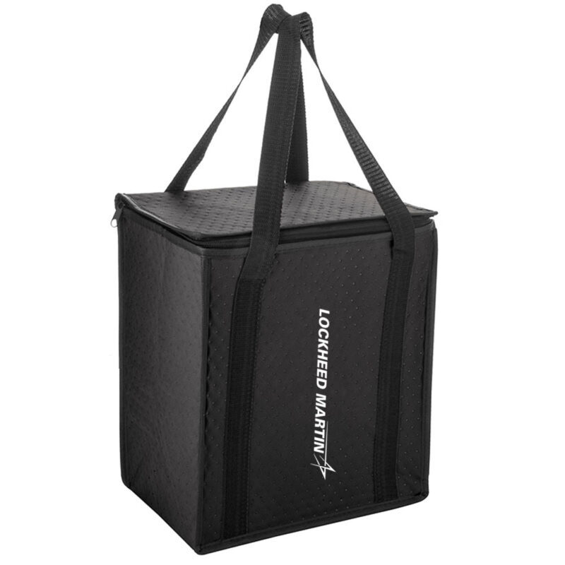 Black-Lockheed-Martin-Insulated-Square-Grocery-Tote