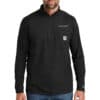 Carhartt-1-4-Zip-Black