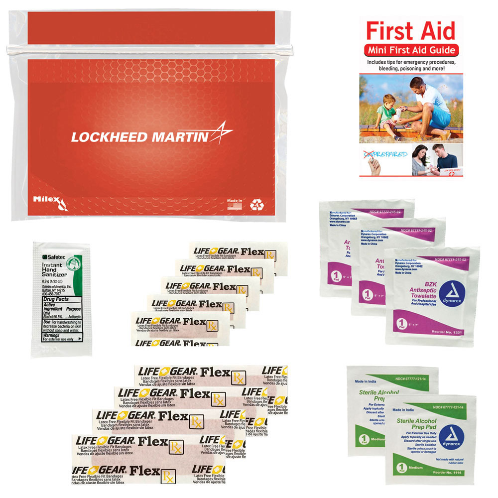 red-personal-first-aid-kit