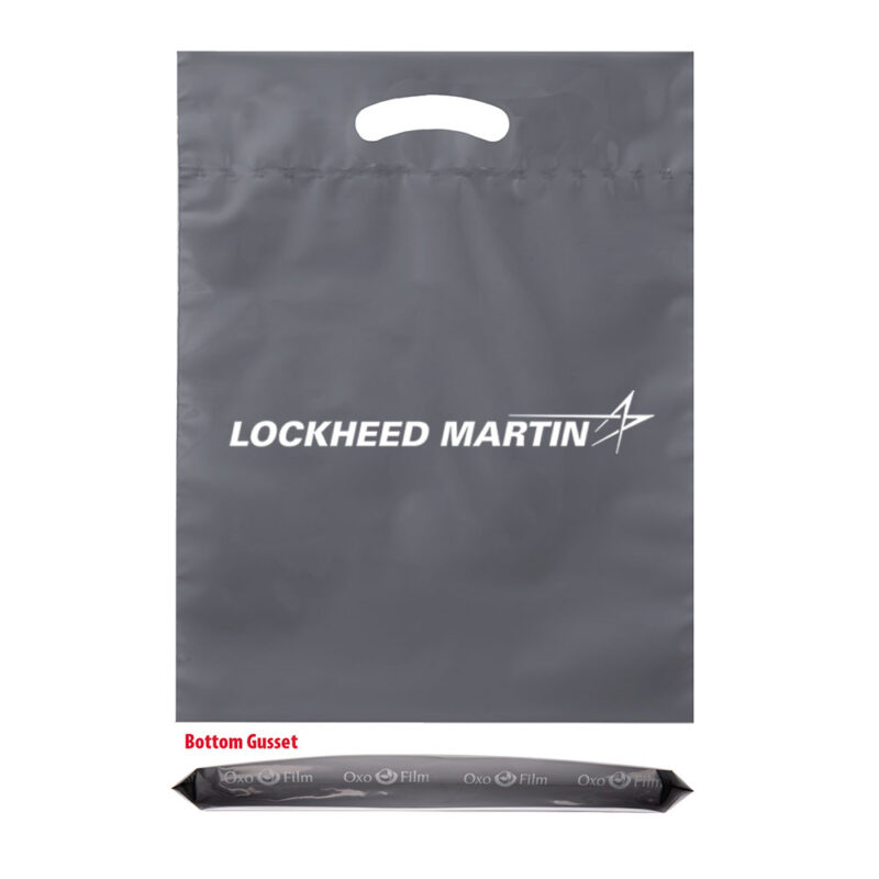 Gray-Lockheed-Martin-OXO-Degradable-Die-Cut-Bag