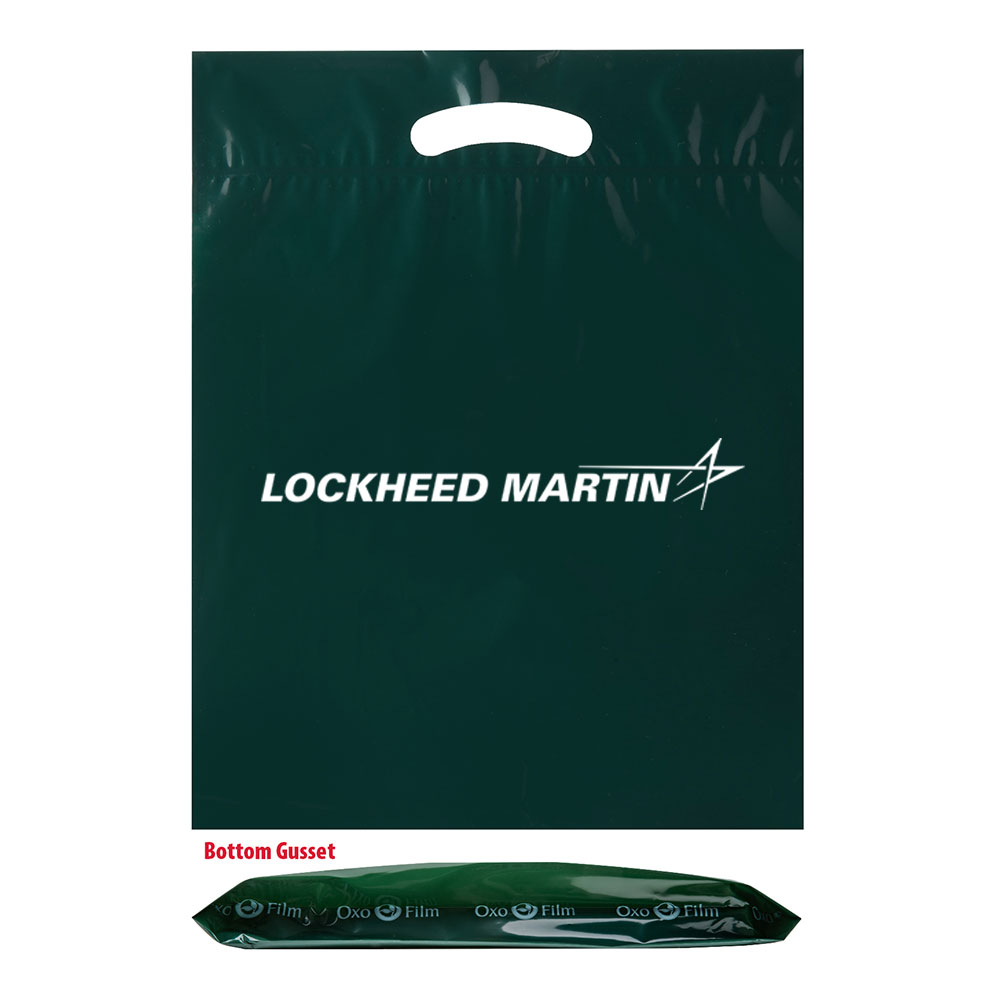 Hunter-Green-Lockheed-Martin-OXO-Degradable-Die-Cut-Bag