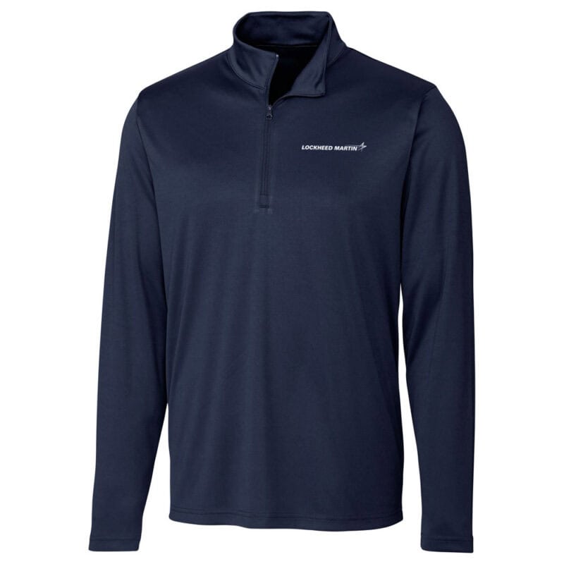 Lockheed Super Zip Men's Eco Performance Half Zip Pullover - Lockheed Martin Company Store