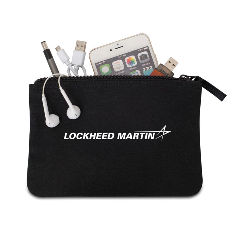 Avery Cotton Zippered Pouch - Lockheed Martin Company Store