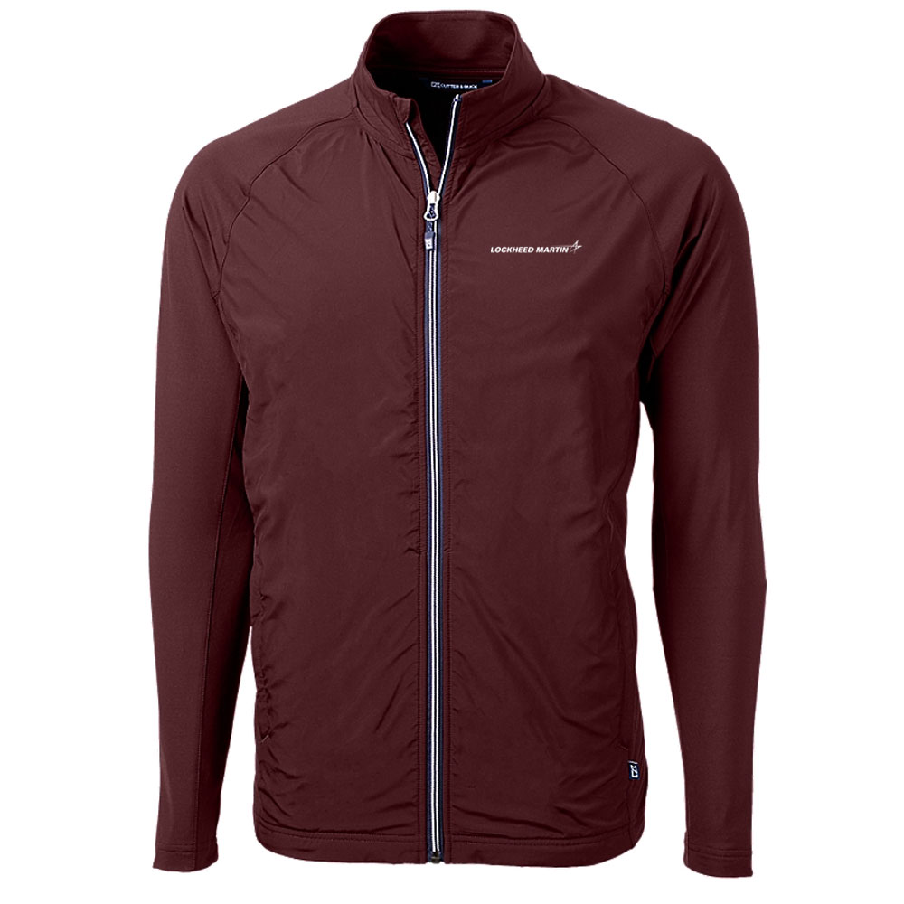 Bordeaux-Cutter-&-Buck-Adapt-Eco-Knit-Hybrid-Recycled-Mens-Full-Zip-Jacket