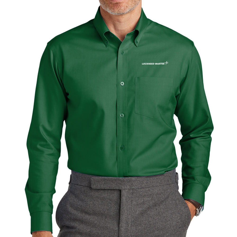 Club-Green-Brooks-Brothers-Wrinkle-Free-Stretch-Nailhead-Shirt