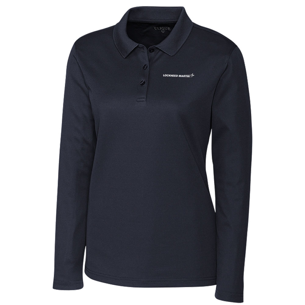 Navy-Ladies'-Eco-Performance-Jersey-Long-Sleeve-Polo