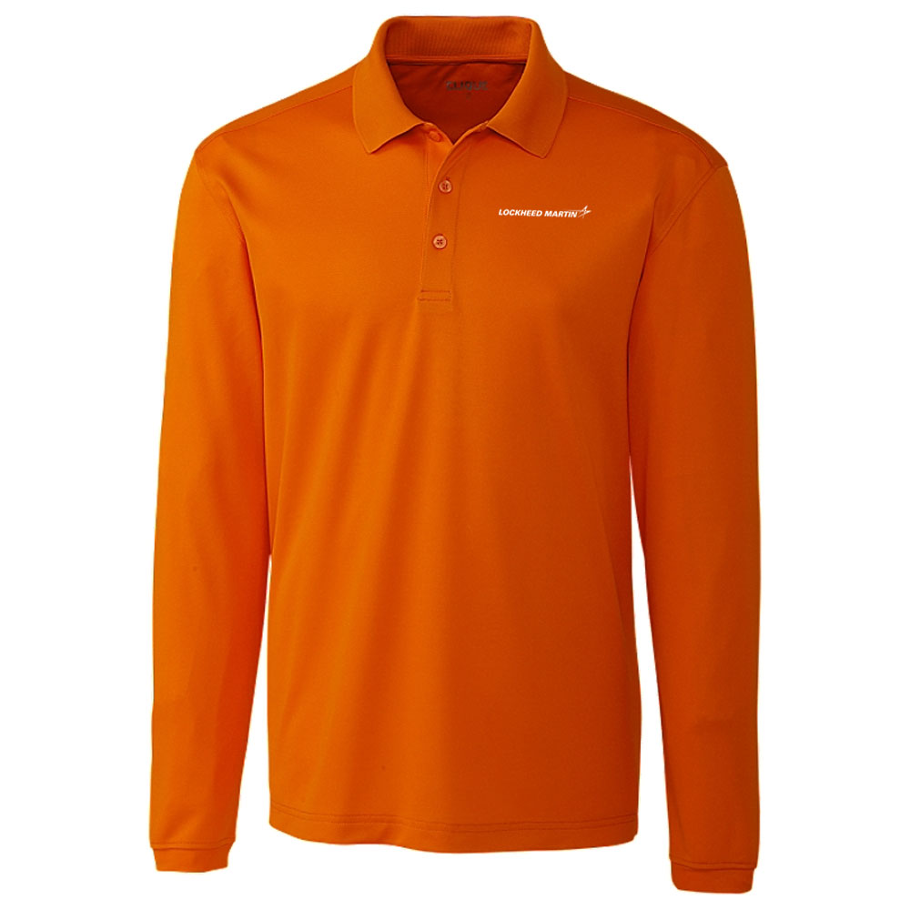 Orange-Men's-Eco-Performance-Jersey-Long-Sleeve-Polo