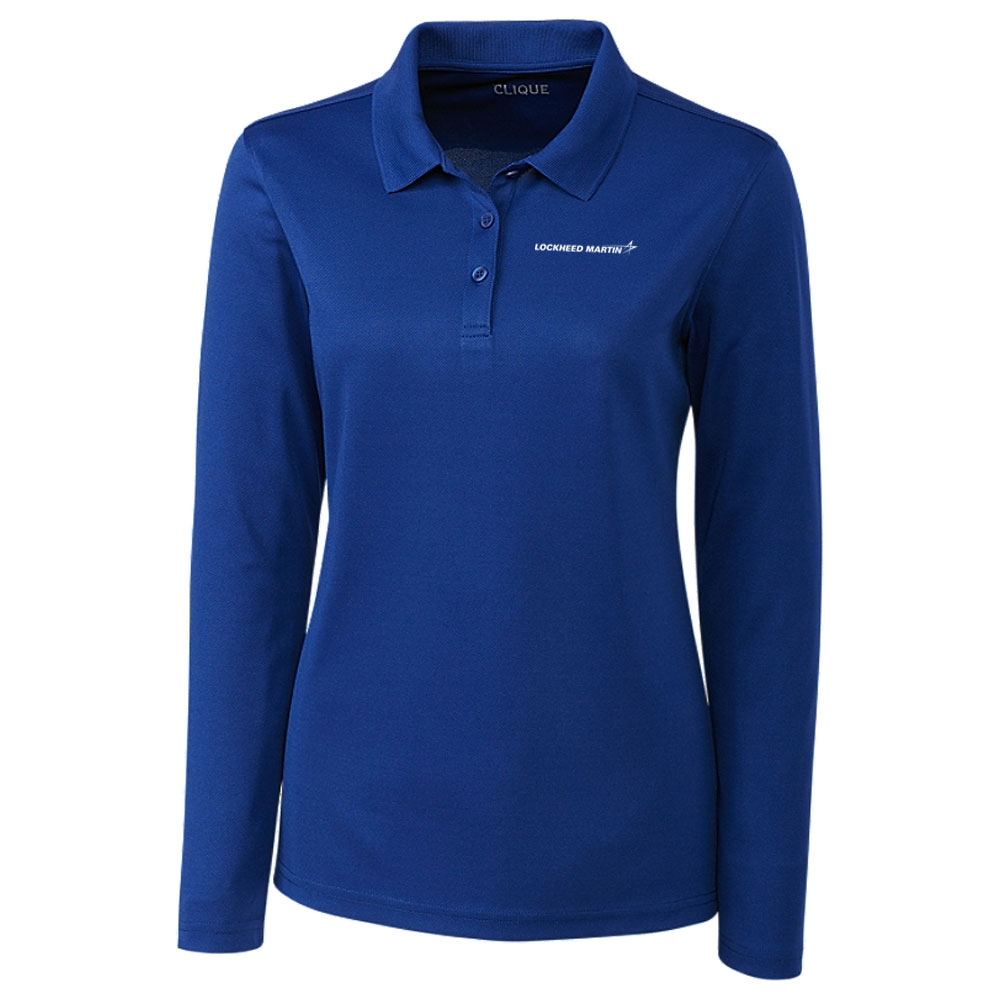 Tour-BLue-Ladies'-Eco-Performance-Jersey-Long-Sleeve-Polo