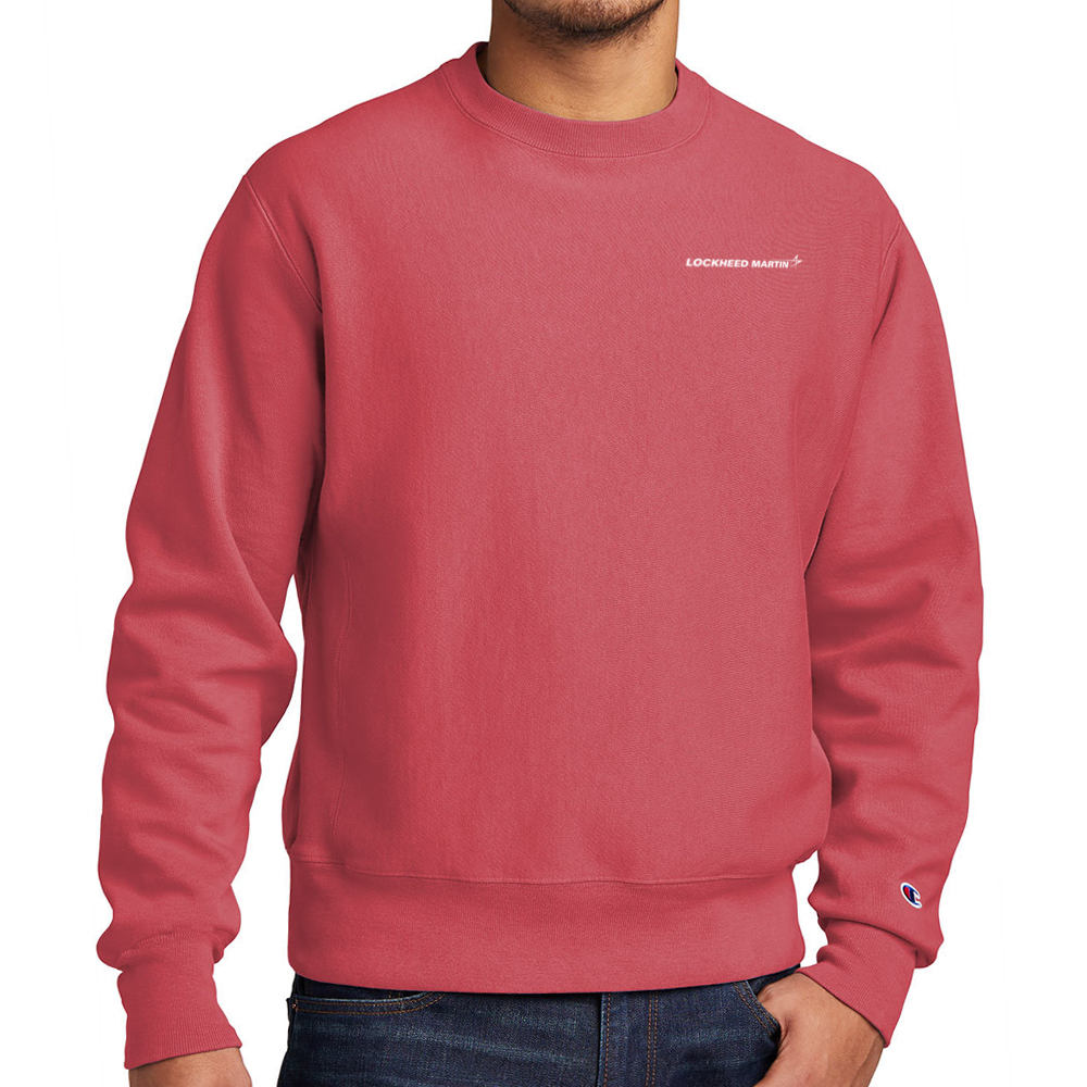 Crimson-Champion-®-Reverse-Weave-®-Garment-Dyed-Crewneck-Sweatshirt