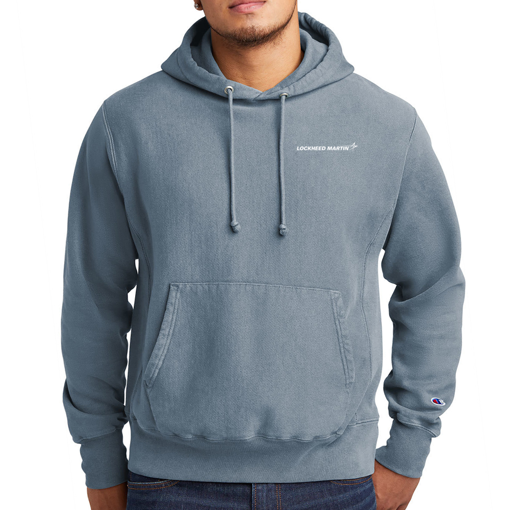 nøje Kantine deadline Champion ® Reverse Weave ® Garment-Dyed Hooded Sweatshirt - Lockheed Martin  Company Store