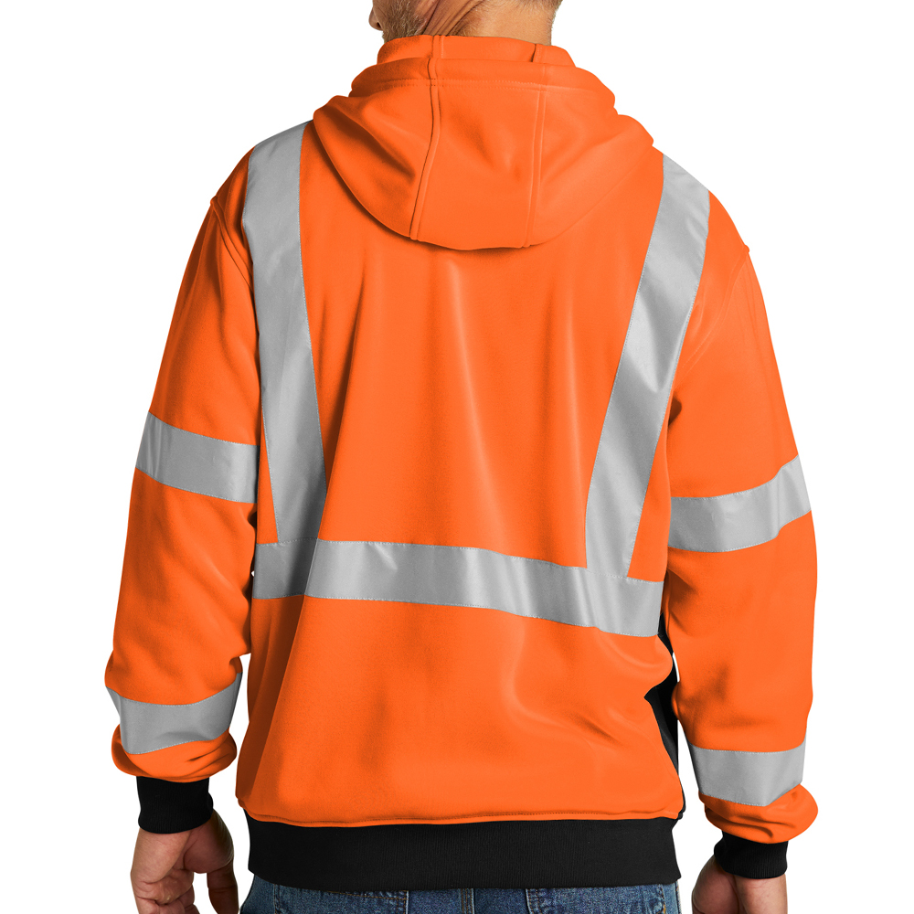 Safety-Orange2-CornerStone®-ANSI-107-Class-3-Heavy-Duty-Fleece-Full-Zip-Hoodie