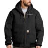 Carhartt Quilted Flannel-Lined Duck Active Jacket