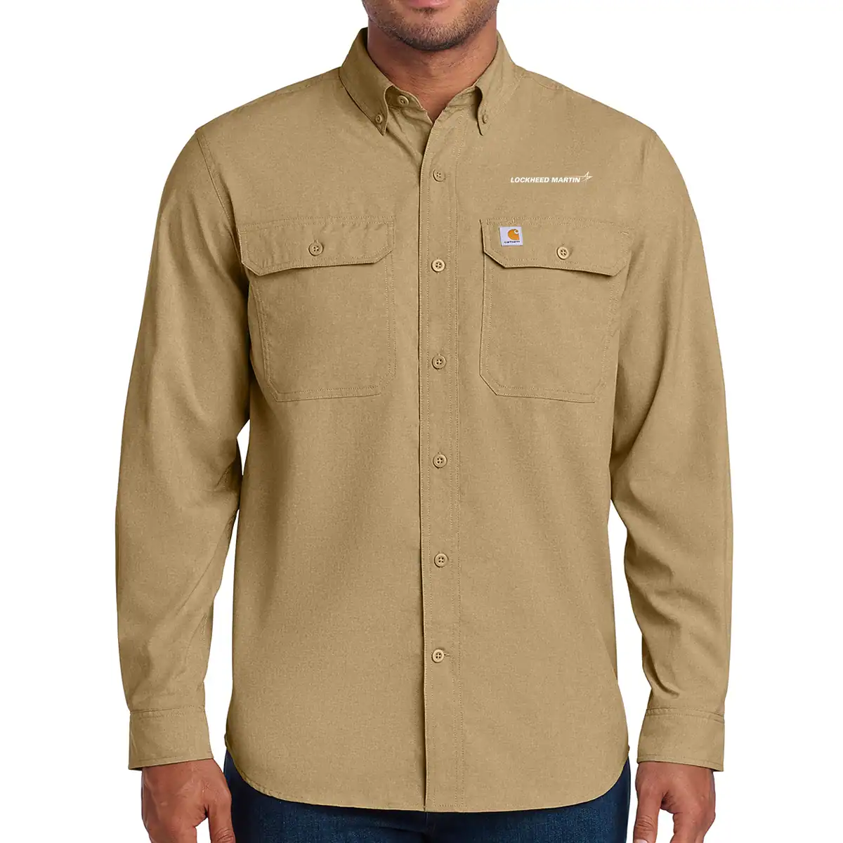 Carhartt Force Solid Long Sleeve Shirt - Lockheed Martin Company Store