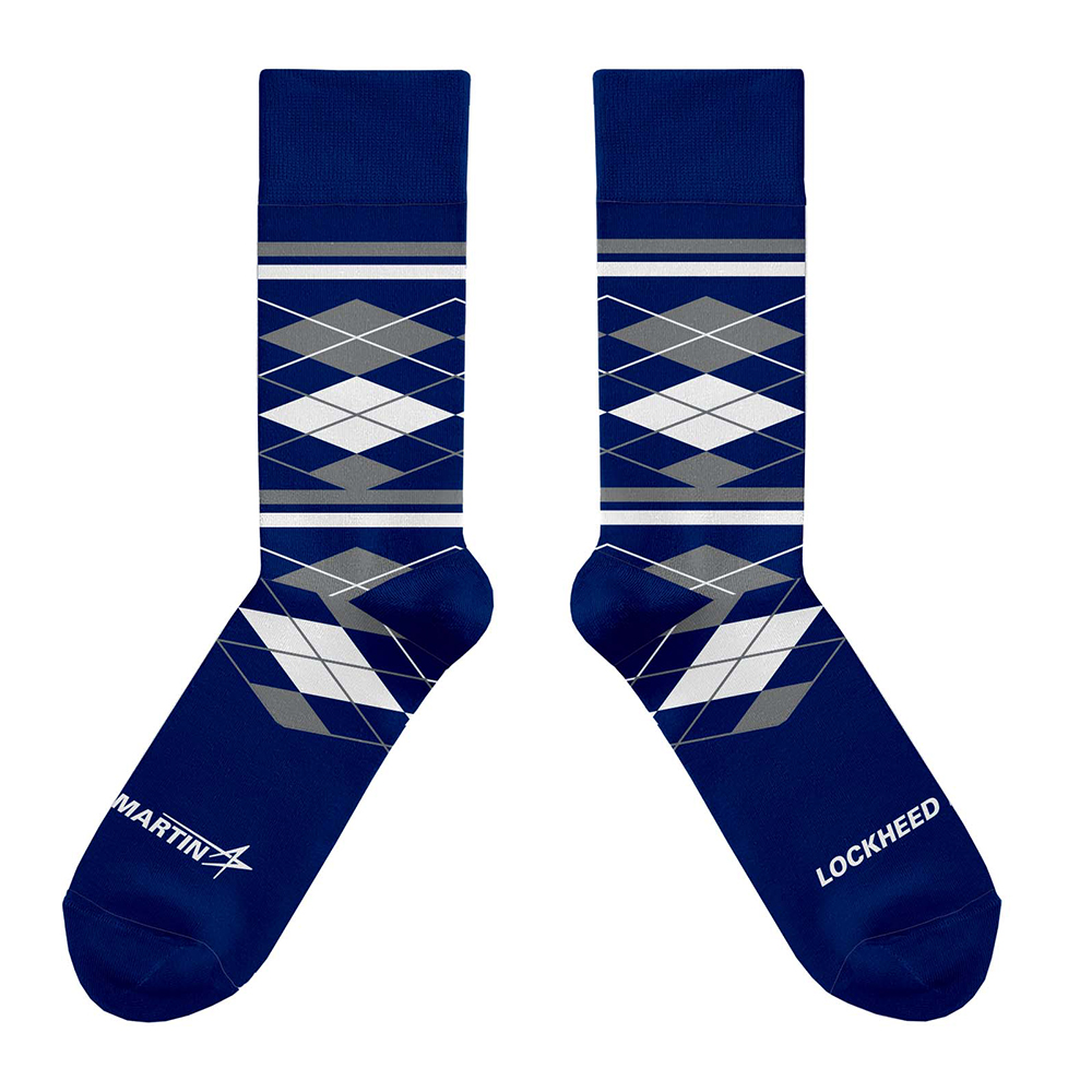 Dress Socks - LM Diamond Pattern 1