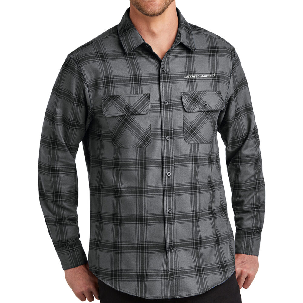 Men's Plaid Flannel Shirt - Image 8